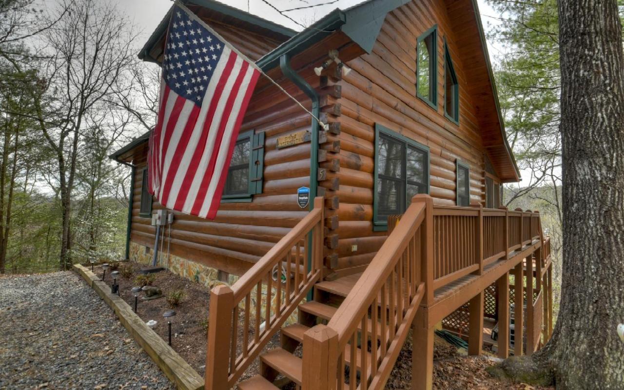 Golden Eagle Ga Cabin - Hot Tub, Firepit & Fast Wifi Blue Ridge Eksteriør bilde