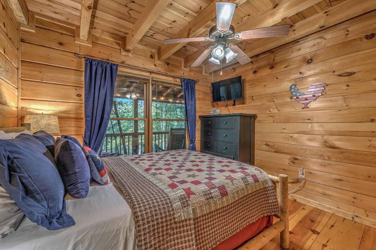 Golden Eagle Ga Cabin - Hot Tub, Firepit & Fast Wifi Blue Ridge Eksteriør bilde