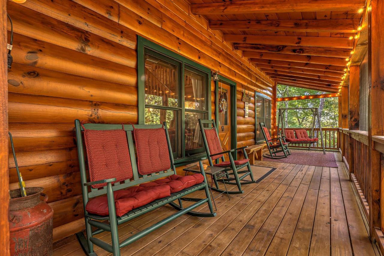 Golden Eagle Ga Cabin - Hot Tub, Firepit & Fast Wifi Blue Ridge Eksteriør bilde