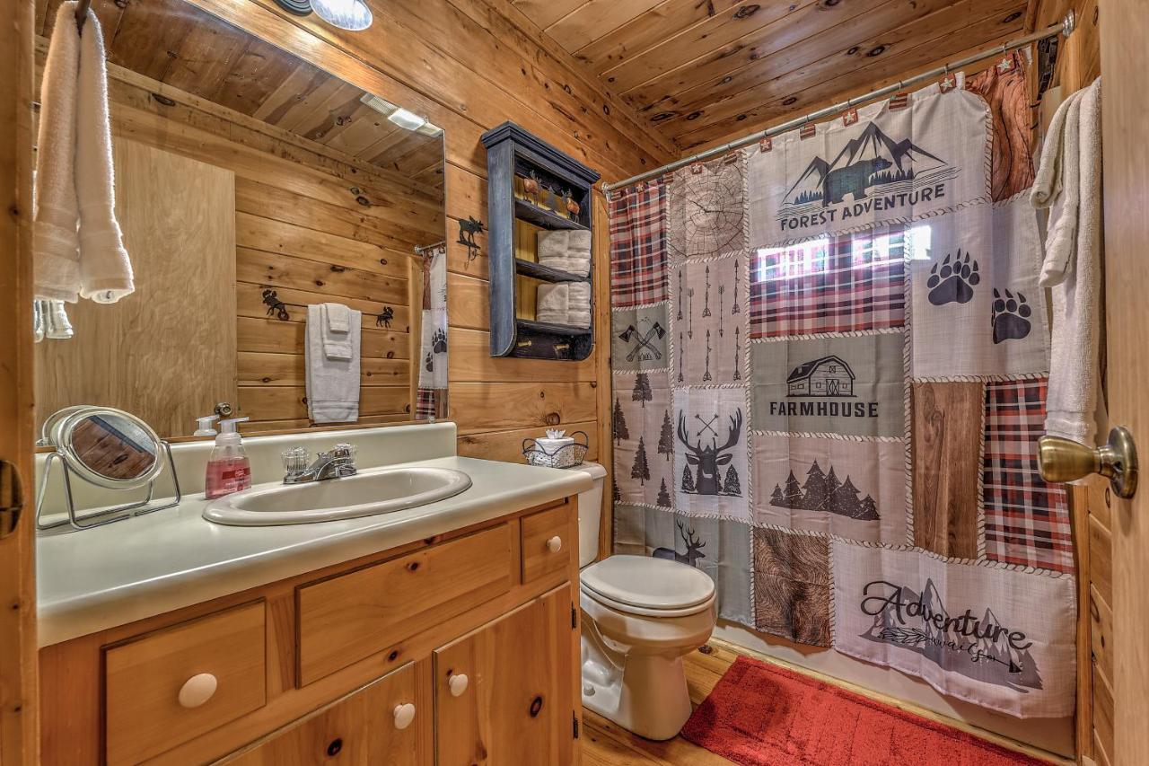 Golden Eagle Ga Cabin - Hot Tub, Firepit & Fast Wifi Blue Ridge Eksteriør bilde