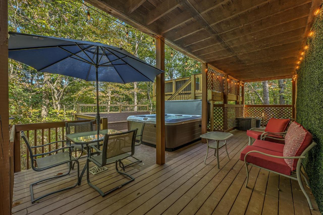 Golden Eagle Ga Cabin - Hot Tub, Firepit & Fast Wifi Blue Ridge Eksteriør bilde