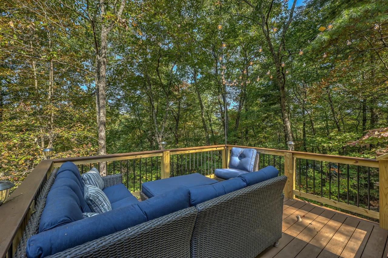 Golden Eagle Ga Cabin - Hot Tub, Firepit & Fast Wifi Blue Ridge Eksteriør bilde