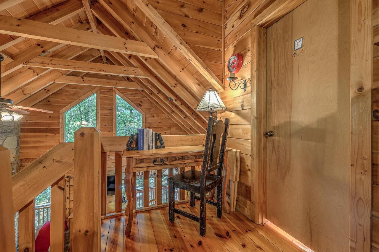 Golden Eagle Ga Cabin - Hot Tub, Firepit & Fast Wifi Blue Ridge Eksteriør bilde